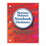 Merriam-Websters Notebook Dictionary, Pack Of 3