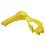 Ergodyne Squids 3405 Glove Grabbers With Belt Clips, Lime, Pack Of 6 Grabbers