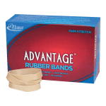 Alliance Rubber Advantage Rubber Bands, Size 84, 3 1/2in x 1/2in, Natural, Box Of 150