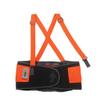 Ergodyne ProFlex 100HV Economy Back Support, Medium, Orange