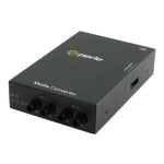 Perle S-1000MM-S2ST120 - Media converter - GigE - 1000Base-SX, 1000Base-EZX - ST multi-mode / ST single-mode - up to 74.6 miles - 850 nm / 1550 nm