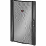 APC by Schneider Electric AR7003 NetShelter SX 20U Curved Door Panel - Black - 1 Pack - 37.5in Height - 23.6in Width - 1.8in Depth