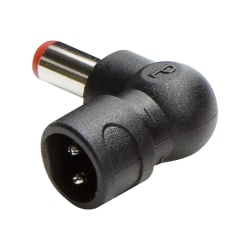 Targus Device Power Tip PT-P - Power connector adapter - angled - black (pack of 10)