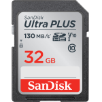 SanDisk Ultra PLUS SD Card, 32GB