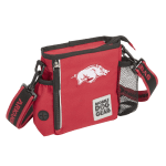 Mobile Dog Gear NCAA Walking Bag, 7-1/2inH x 2inW x 7-1/2inD, Arkansas Razorbacks