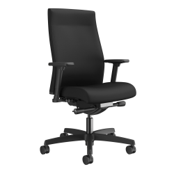 Sinfonia Sing Ergonomic Mesh/Fabric High-Back Task Chair With Antimicrobial Protection, Adjustable Hieght Arms, Headrest, Copper/Gray/Black