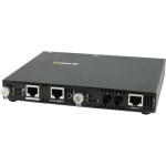 Perle SMI-1000-S2ST70 - Fiber media converter - GigE - 1000Base-ZX, 1000Base-T - RJ-45 / ST single-mode - up to 43.5 miles - 1550 nm