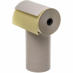 ICONEX 2-1/4inx150ft Blended Bond Paper Roll - 2 1/4in x 150 ft - 12 / Pack - White