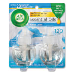 Air Wick Scented Oil Refills, Fresh Linen, 0.67 Oz, Pack Of 2 Refills