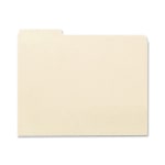 Earthwise By Oxford File Folders, Letter Size, 1/3 Cut, 100% Recycled, Manila, Box Of 100