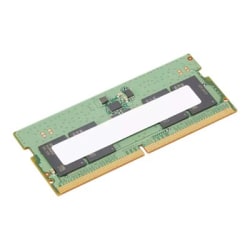 ThinkPad - DDR5 - module - 8 GB - SO-DIMM 262-pin - 4800 MHz / PC5-38400 - green - for Legion 5 15; ThinkCentre M80q Gen 3; M90a Pro Gen 3; ThinkPad P1 Gen 5; X1 Extreme Gen 5