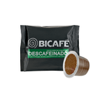 Bi-Cafe Single-Serve Coffee Pods, Decaffeinated, Carton Of 50