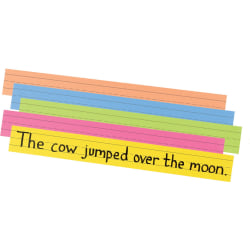 Pacon Sentence Strips, 3in x 24in, White Tagboard, Pack Of 100