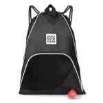 Mobile Dog Gear Dogssentials Drawstring Cinch Sack, 19inH x 1/2inW x 14-1/2inD, Black