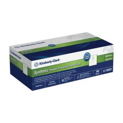 Kimberly-Clark Safeskin Powder-Free Exam Gloves, Small, Clear, Box Of 100