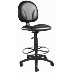 HON Ignition Fabric Mid-Back Task Chair, Black