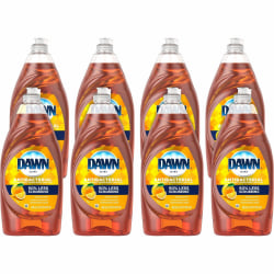 Dawn Ultra Antibacterial Dish Soap - 28 fl oz (0.9 quart) - Citrus Scent - 8 / Carton - Antibacterial, Residue-free, Streak-free - Orange