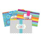 Barker Creek On Point File Folders, Legal Size, Assorted Designs, Pack Of 27