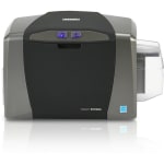 Fargo DTC1250e Single Sided Desktop Dye Sublimation/Thermal Transfer Printer - Color - Tabletop - Card Print - USB - 6 Second Mono - 16 Second Color - 300 dpi - 2.13in , 2.06in , 2.11in , 2.04in Width x 3.38in , 3.31in , 3.36in , 3.30in Length - For PC