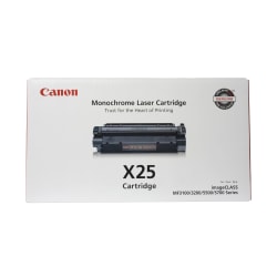 Canon X25 Black Toner Cartridge, 8489A001