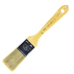 Silver Brush Renaissance Series Long-Handle Paint Brush 7100, Size 3, Round Bristle, Sable Hair, Multicolor