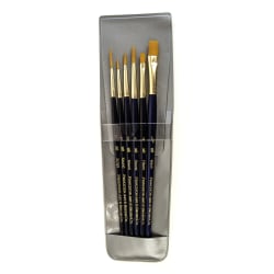 Silver Brush Varnish Paint Brush Series 1414S, 1 1/2in, Bulletin Cutter, Hog Hair, Natural