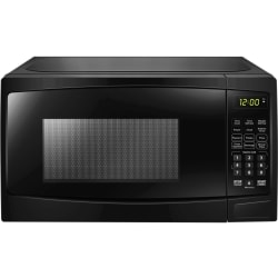 Danby 1.1 cuft Black Microwave - 1.1 ftÃƒâ€šÃ‚Â³ Capacity - Microwave - 10 Power Levels - 1000 W Microwave Power - 12.40in Turntable - 120 V AC - 15 A Fuse - Countertop - Black