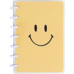 2023-2024 Happy Planner Monthly/Weekly Mini Planner, 4-3/5in x 7in, Smiley Face, July 2023 To June 2024, PPMD12-142