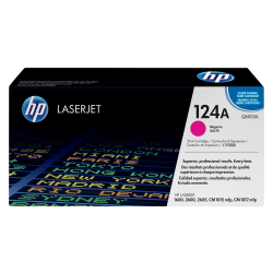 HP 124A Magenta Toner Cartridge, Q6003A