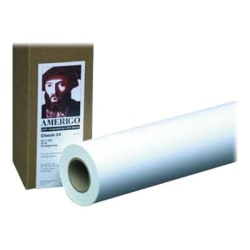 PM Bond Paper, 24in x 500ft, 92 Brightness, 20 Lb, White, Carton Of 2 Rolls