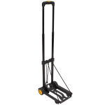 Mount-It! MI-912 Luggage Folding Cart And Dolly, 17inH x 3inW x 9inD, Black