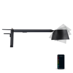 Black+Decker Verve Designer Series Smart LED Desk Lamp With Clamp Base, 4-1/16inH, Black