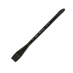 Silver Brush 3000S Black Velvet Series Paint Brush, Size 4, Round Bristle, Squirrel Hair/Synthetic Filament, Multicolor