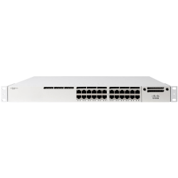 Meraki 24-port Gbe Switch - 24 Ports - Manageable - 3 Layer Supported - 99 W Power Consumption - Twisted Pair, Optical Fiber - 1U High - Rack-mountable - Lifetime Limited Warranty