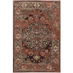 Linon Paramount Area Rug, 8ft x 10ft, Nain Red/Beige