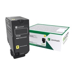 Lexmark Original High Yield Laser Toner Cartridge - Yellow - 1 Each - 16000 Pages