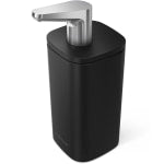 simplehuman Liquid Soap And Hand Sanitizer Pulse Pump, 10 Oz, Matte Black