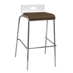 New Ridge Home Goods Victoria Swivel Counter Stool, Honeysuckle/Cream