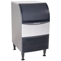 Hoffman Scotsman Air Cooled Undercounter Ice Machine, Medium Cube, 38inH x 20inW x 24inD, Silver