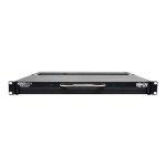 Tripp Lite 16-Port IP Rack Console Cat5 KVM Switch 19in LCD 1+1 User 1URM - KVM console with KVM switch - 16 ports - PS/2 - 19in - rack-mountable - 1366 x 768 @ 60 Hz - black - 1U