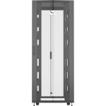 Vertiv VR Rack - 42U Server Rack Enclosure| 600x1200mm| 19-inch Cabinet (VR3300) - 2000x600x1200mm (HxWxD)| 77% perforated doors| Sides| Casters