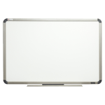 SKILCRAFT Total Erase Dry-Erase Whiteboard, 18in x 24in, Aluminum Frame With Silver Finish (AbilityOne 7110 01 622 2117)