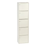 IRIS Yama 5-Door Shelf, White