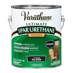 Varathane Ultimate Oil-Based Spar Urethane, 1 Gallon, Clear Gloss, Pack Of 2 Cans