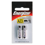 Energizer 12-Volt Alkaline Battery, A23, Pack Of 2