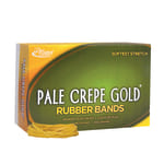 Alliance Rubber Pale Crepe Gold Rubber Bands , #18, 3in x 1/16in, 1 Lb, Box Of 2,205