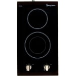 Magic Chef 12-Inch Electric Cooktop 240V - 12in WideGlass Ceramic - Ceramic Glass Cooktop - Built-in - Glass Ceramic