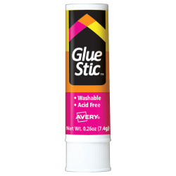 Avery Permanent Glue Stic, 0.26 Oz