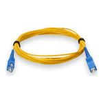 AddOn - Patch cable - SC/UPC single-mode (M) to SC/UPC single-mode (M) - 1 m - fiber optic - simplex - 9 / 125 micron - OS2 - halogen-free, riser - yellow