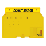 Master Lock Unfilled Padlock Lockout Station With Cover